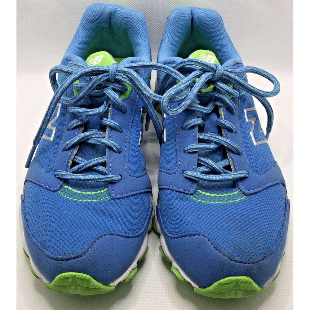 New Balance Womens Sz 6.5 #661 Blue with Green Accents Lightweight